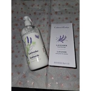 Crabtree And Evelyn Lavender Body‎ Lotion And Hand Therapy  New